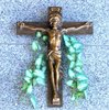 Bronzekreuz mit Christuskorpus