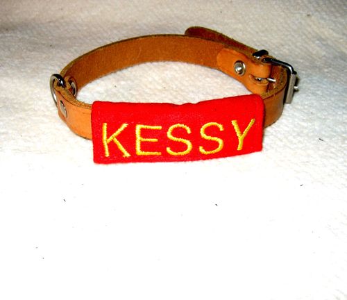 Gestickter Name KESSY